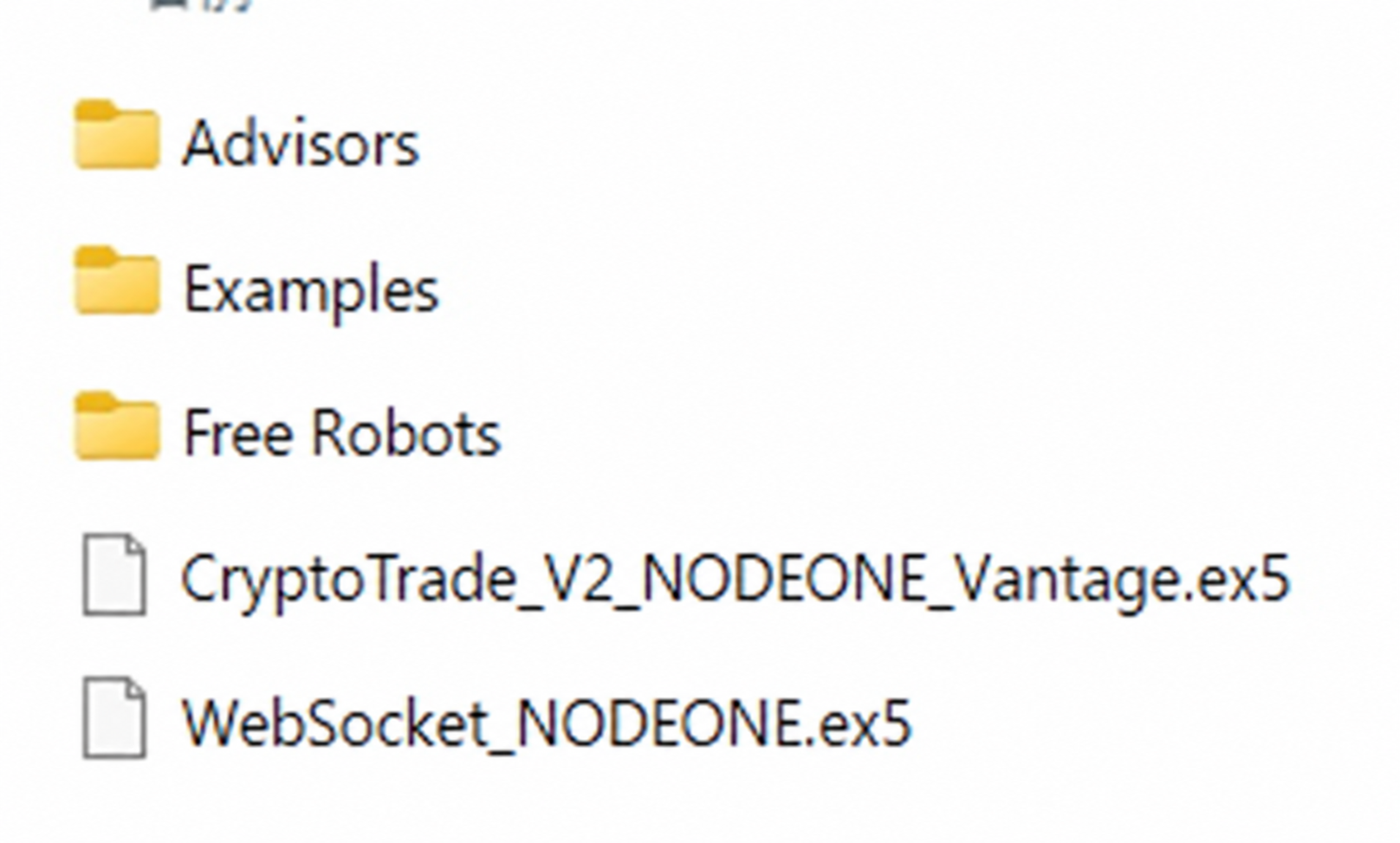 Expertsフォルダに入れる2つのファイル
